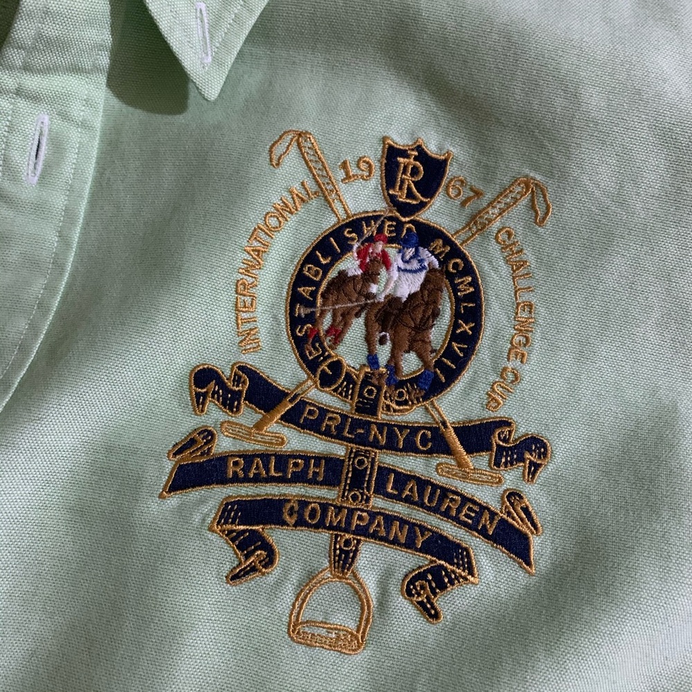 Light Green Button Down Shirt - image 2